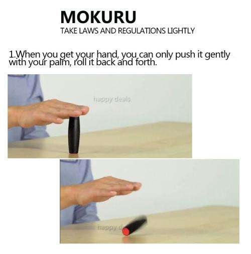 Fidget Tumbler Rollver Flip Wooden Stick Stress Relieve Desktop Toy