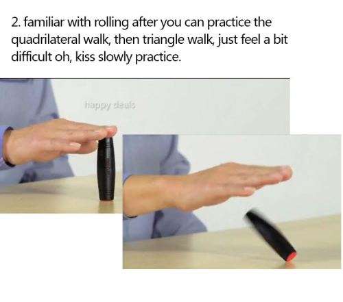 Fidget Tumbler Rollver Flip Wooden Stick Stress Relieve Desktop Toy