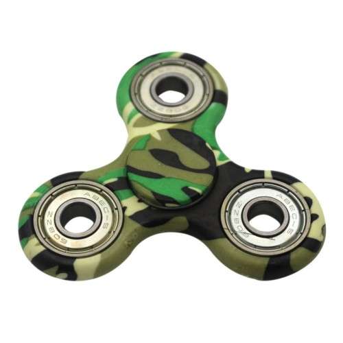 Camouflage Hand Spinner Fidget Stress Reducer Focus EDC Toy ADD Autism