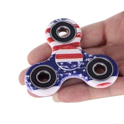 Camouflage Hand Spinner Fidget Stress Reducer Focus EDC Toy ADD Autism