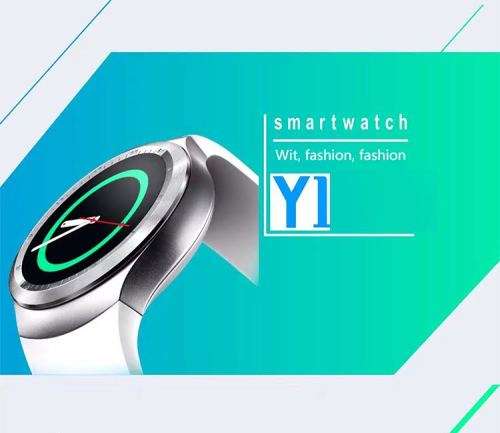 2017 new wearable Android Smart Watch Y1 Support Nano SIM TF Card With Whatsapp, Facebook