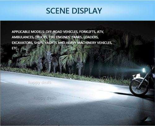 27W LED CREE WORK LIGHT BAR SQUARE LAMP FLOOD TRUCK BOAT OFFROAD 12V 24V