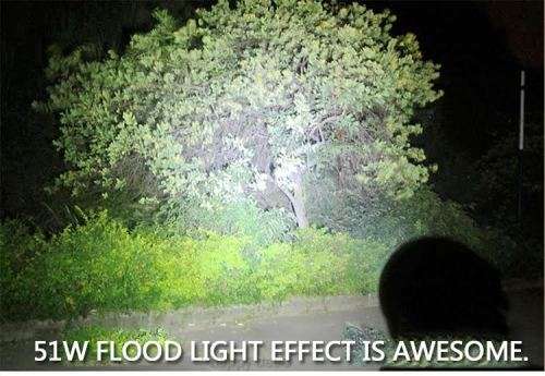 17 lamp beads 51W 3.7A 3100LM LED lighting