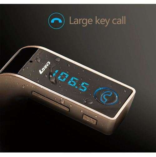 G7 Wireless In-Car Bluetooth Talking & Music Streaming USB Adapter Car Charger with