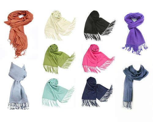 Beautiful Scarfs Pashmina | Plain Color