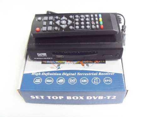 MINI HD DVB-T2 STB T2 High Definition Box Digital Terrestrial Receiver MPEG4 Support 2 K / 8 K HDMI