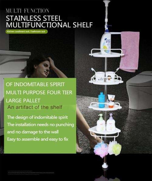 Aidesen Multi Corner Shelf Fashion Beaut/Down Regulation/Receiving Bathroom Supplies