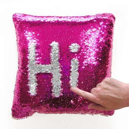 Mermaid Sequence color changing pillows