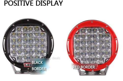 9'' Round 96W Cree Led Driving Spot Work Light 4WD Offroad Camping 10-30V