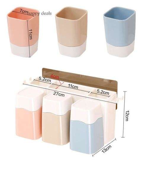 Toothbrush Combination Holder