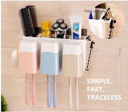 Toothbrush Combination Holder