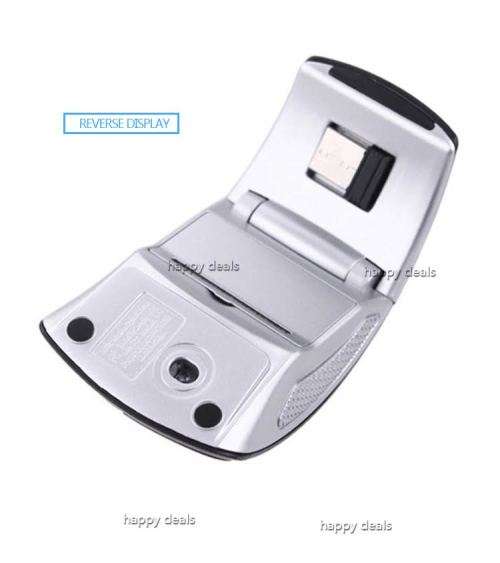 Designed For Comfort /Folds For Portability 2,4Ghz Wireless Mouse
