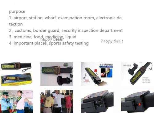 Hand held Security Metal Detector