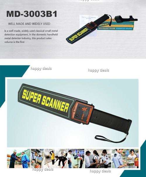 Hand held Security Metal Detector