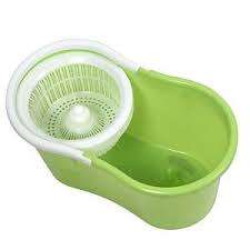360° Rotating Magic Spin Mop Dehydrate Basket W/Bucket