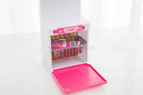 Girls Pink Modern Kitchen With Sound And Light (Battery operated)