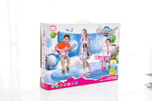Concert Perform Music 3in1 Musical Instrument (drums-Guitar -Microphone)