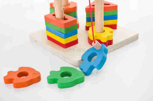 High Quality Four Sets Of Columns Building Blocks