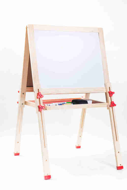 Double-Side Wooden Large Blackboard