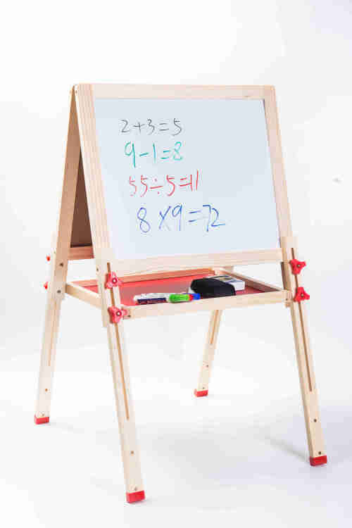 Double-Side Wooden Large Blackboard