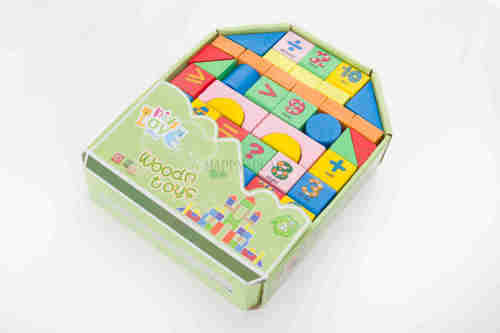 Kids Love Play Team Wood Toys Educational Wood Blocks