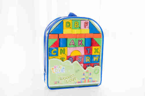 Kids Love Play Team Wood Toys Educational Wood Blocks