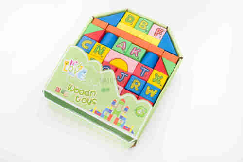Kids Love Play Team Wood Toys Educational Wood Blocks