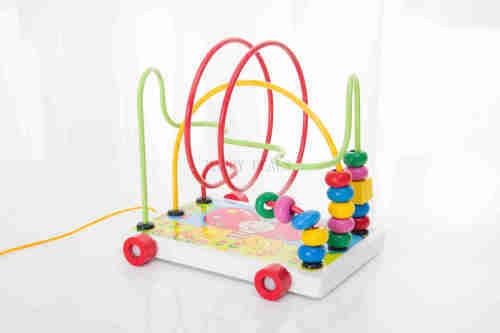 Animal Trailer Circles The Bead 3+ years Educational Toy