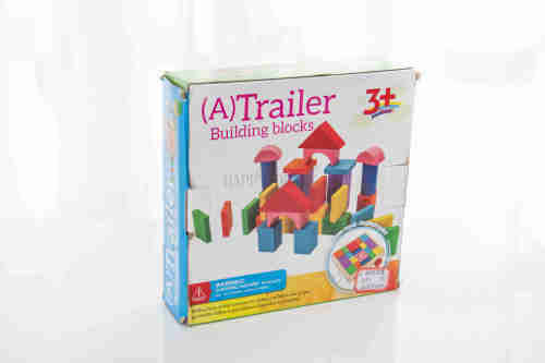 (A) Trailer  Building Blocks 3+ Year Blocks Game