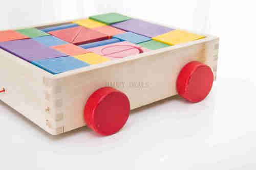 (A) Trailer  Building Blocks 3+ Year Blocks Game