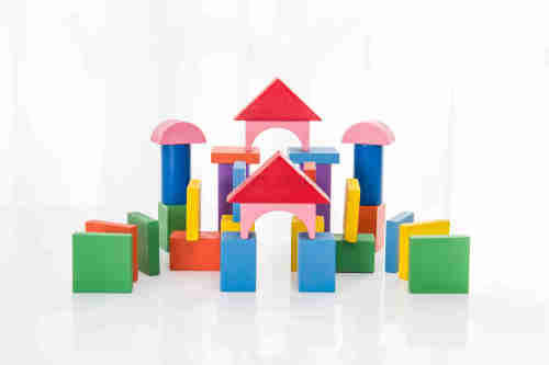 (A) Trailer  Building Blocks 3+ Year Blocks Game