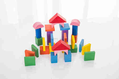 (A) Trailer  Building Blocks 3+ Year Blocks Game