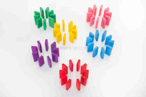 100 Pieces Domino Standard Competitive Dominoes 3+