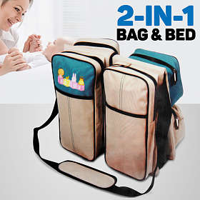 Baby Kingdom 2-in-1 Bag & Bed By Your Side Friend