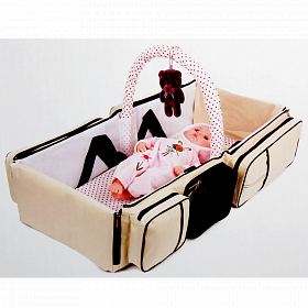 Baby Kingdom 2-in-1 Bag & Bed By Your Side Friend