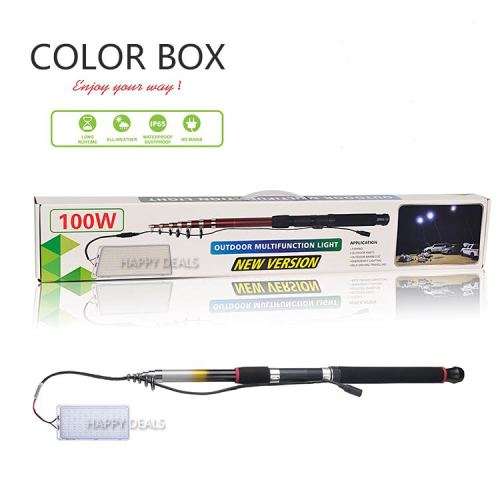 Multifunction Outdoor Fishing Light, Super Bright Camping Lantern, Barbecue Light Fishing Rod Light