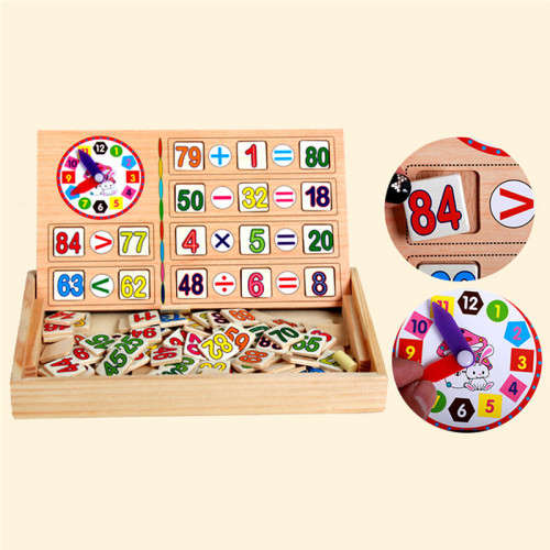 High Quality Puzzles For Children Toys Digital Learning Box Calculation For Boys And Girls