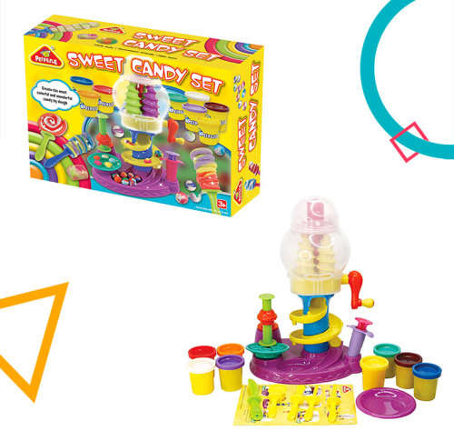 Peipeile Sweet Candy Set Dough Play Kids Set