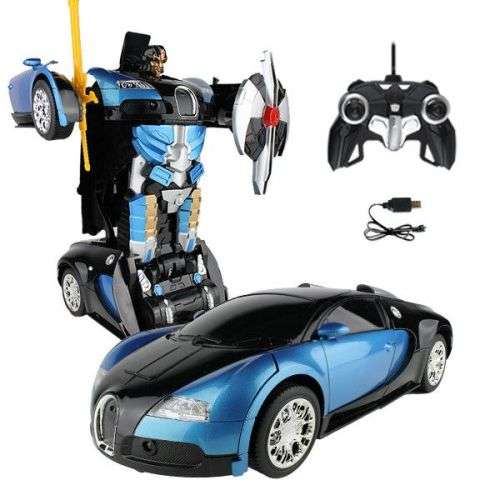 Transformation Car Bugatti A Click Optimus Prime Toys & Hobbies Rc Remote Control