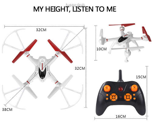 WI-FI Transmission Drone 6 Axis Gyro Aircraft