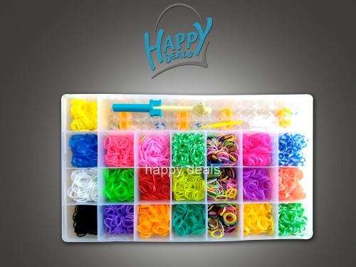 LATEX FREE LOOM BANDS 4200 PIECE KIT