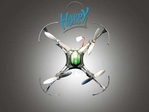 Flight Four Axis x4 Faster And More Stable