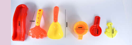 Pirate Ship Beach Sand Box Boat  Bucket Toy Mold Set