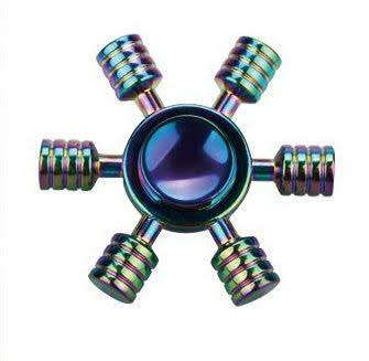Six finger tip top tri-spinner