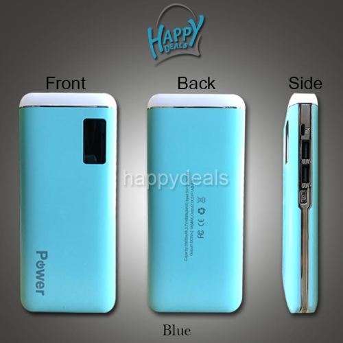 20000 mAh Portable Powerful Power bank With Two USB Slots Charging Port