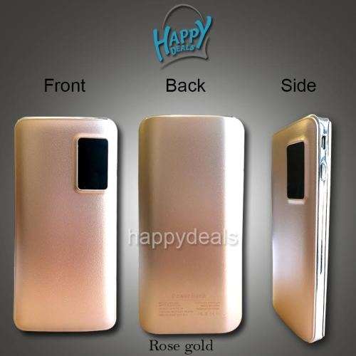 27000 mAh Metalic Colourful High Capacity Dual USB Outports  Power Bank