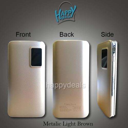 27000 mAh Metalic Colourful High Capacity Dual USB Outports  Power Bank