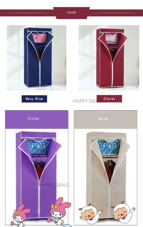 Quality Wardrobe (Black, Brown, Pink,Purple, Navy, Maroon)
