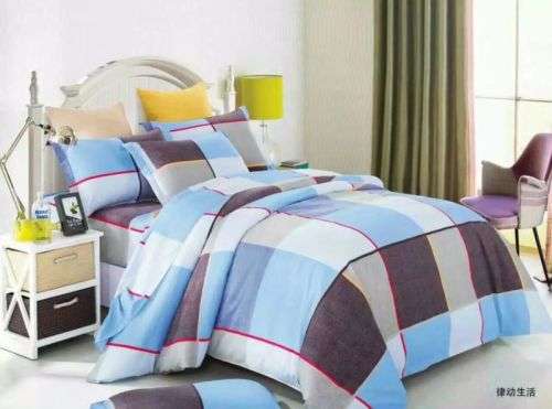 4 piece Colourful Double bed Duvet cover Set