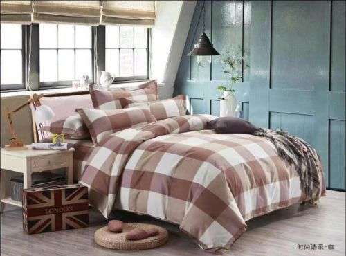 4 piece Colourful Double bed Duvet cover Set